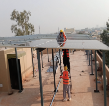 Solar Structure Installation - Standard Steel